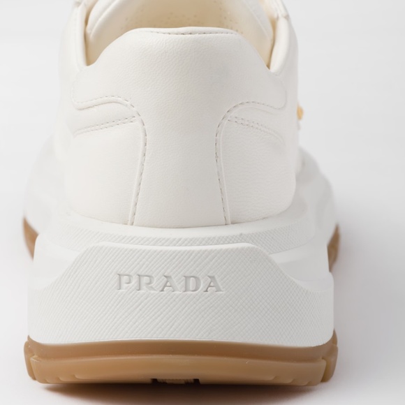 Prada Ivory Leather sneakers - Picture 13 of 13